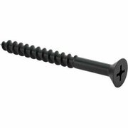 BSC PREFERRED Flat Head Screws for Particleboard&Fiberboard Black-Oxide Steel Number 8 Size 1-3/4 Long, 100PK 90252A252